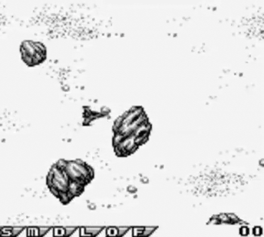 Gradius Interstellar Assault screenshot 3 for GameBoy